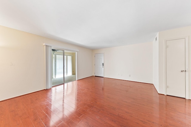12633 Memorial Dr Unit 170, Houston, TX 77024 - empty room featuring wood finished floors