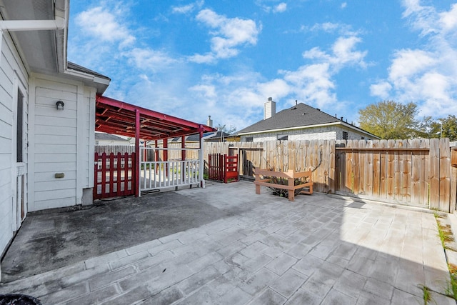 2202 Donrel Way, Houston, TX 77067 - fenced backyard with a patio