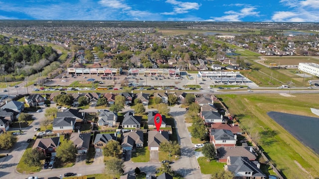 2202 Donrel Way, Houston, TX 77067 - aerial overview of property's location with nearby suburban area