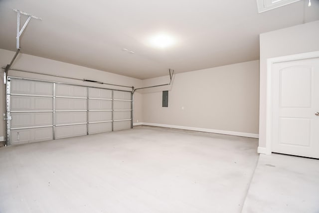 6710 Utah St, Houston, TX 77091 - garage featuring electric panel and baseboards