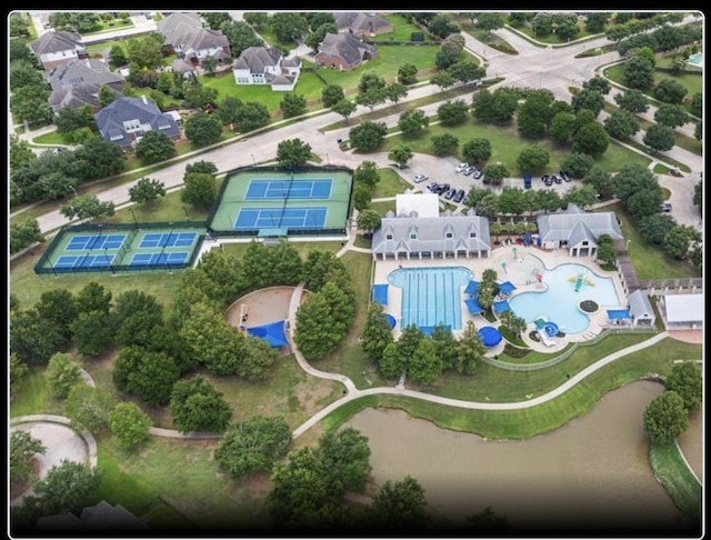 5442 Atwood Canyon Ct, Richmond, TX 77407 - bird's eye view of a pool