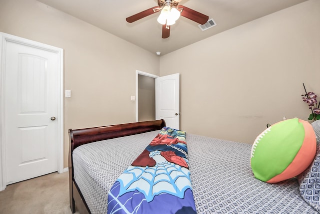 13906 Mowbray Ct, Richmond, TX 77407 - bedroom featuring carpet and ceiling fan