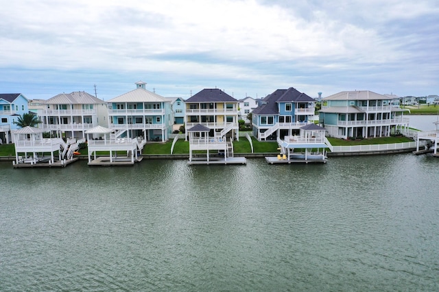 4115 Sand Hill Ct, Galveston, TX 77554 - water view with nearby suburban area