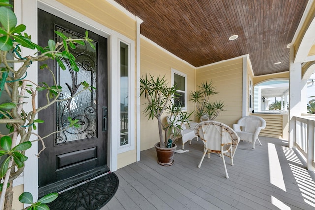 4115 Sand Hill Ct, Galveston, TX 77554 - property entrance with covered porch