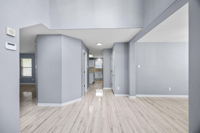 612 Hartman Dr, Baytown, TX 77521 - interior space with light wood-style flooring and baseboards