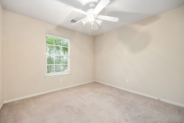 6352 Austinville Dr, Katy, TX 77449 - carpeted spare room featuring baseboards and ceiling fan
