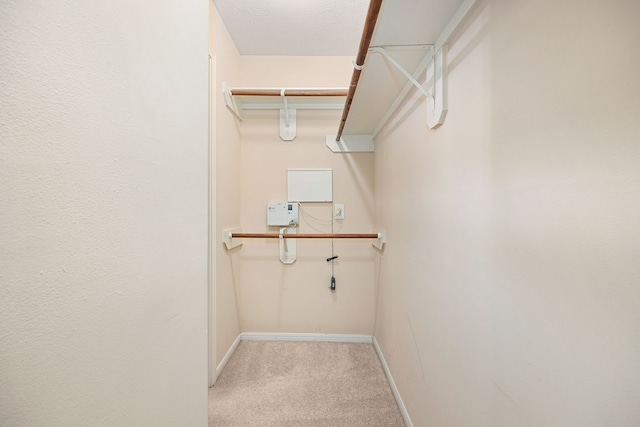 6352 Austinville Dr, Katy, TX 77449 - spacious closet featuring light colored carpet