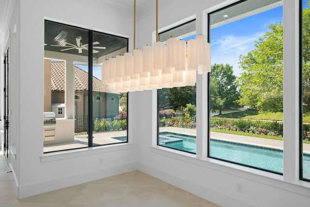 91 Lake Sterling Gate Dr, Spring, TX 77379 - unfurnished sunroom featuring healthy amount of natural light