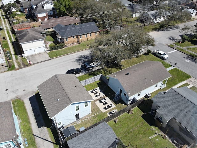 1513 47th St, Galveston, TX 77551 - aerial perspective of suburban area