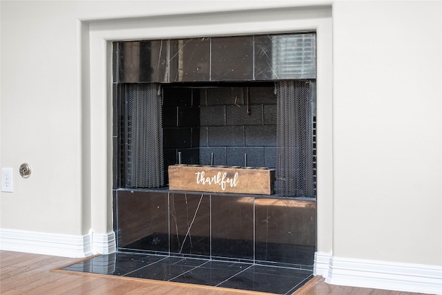 19203 Allview Ln, Houston, TX 77094 - detailed view of baseboards and wood finished floors