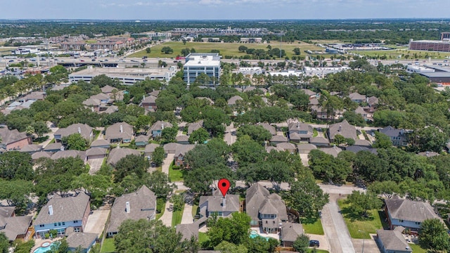19203 Allview Ln, Houston, TX 77094 - view of property location with a tree filled landscape