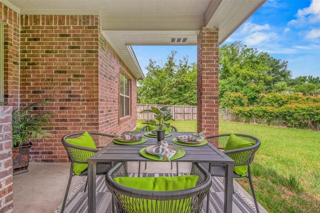 2707 Colony Creek Dr, Bryan, TX 77808 - view of patio / terrace