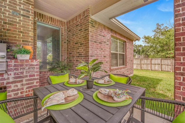 2707 Colony Creek Dr, Bryan, TX 77808 - view of patio / terrace