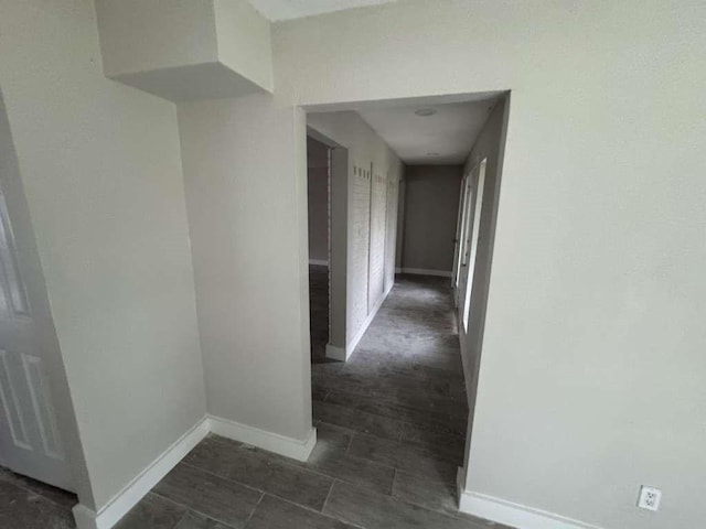 529 Brandon Rd, Conroe, TX 77302 - hallway featuring baseboards