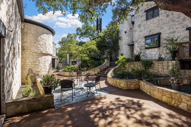 22 Indian Creek Loop, Kerrville, TX 78028 - view of patio / terrace