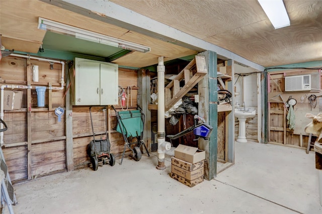 30523 Plantation Dr Unit 37, Damon, TX 77486 - storage with a wall mounted AC