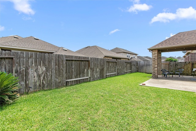 16714 Radiant Lilac Trl, Cypress, TX 77433 - view of yard with a patio