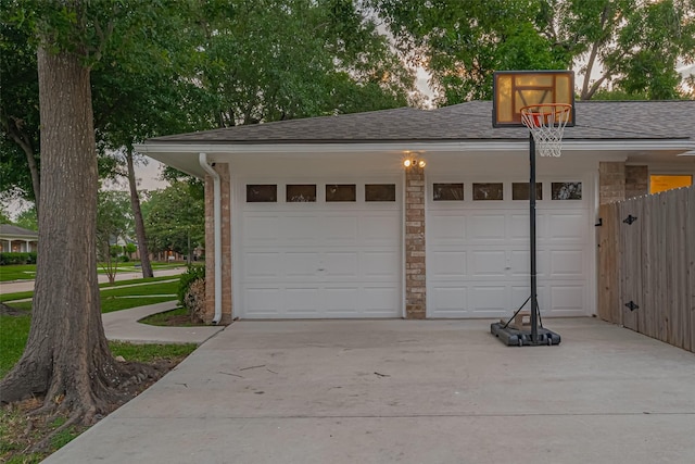 12602 Westleigh Dr, Houston, TX 77077 - garage featuring concrete driveway