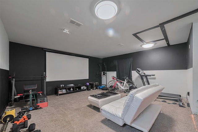 12602 Westleigh Dr, Houston, TX 77077 - view of carpeted home theater