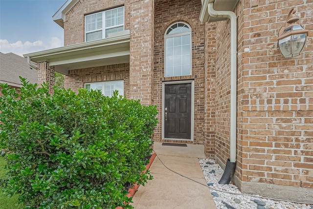 24623 Forest Hiker Ct, Katy, TX 77493 - view of exterior entry featuring brick siding