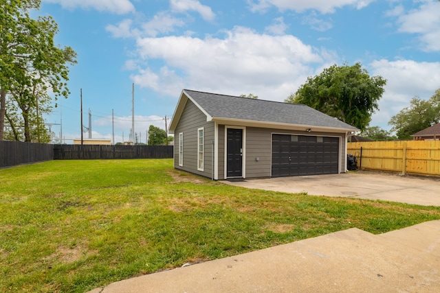 1509 Chestnut Ln, Richmond, TX 77469 - view of detached garage