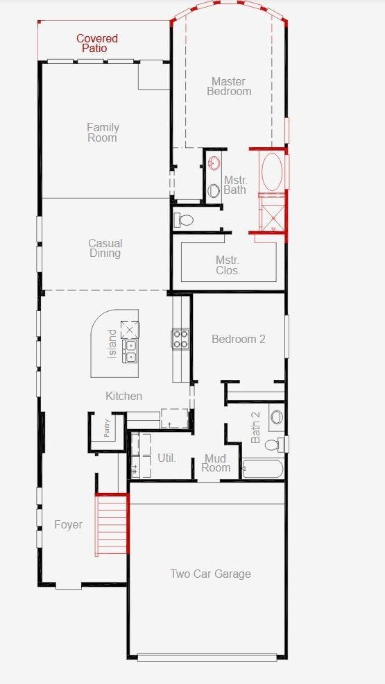12522 Nueces River Dr, Cypress, TX 77433 - floor plan / room layout