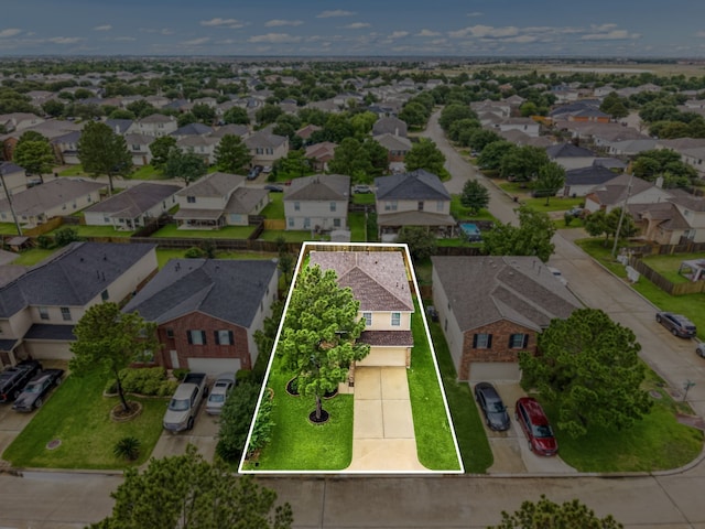 19130 Yaupon Ranch Dr, Cypress, TX 77433 - aerial view of residential area with property boundaries highlighted