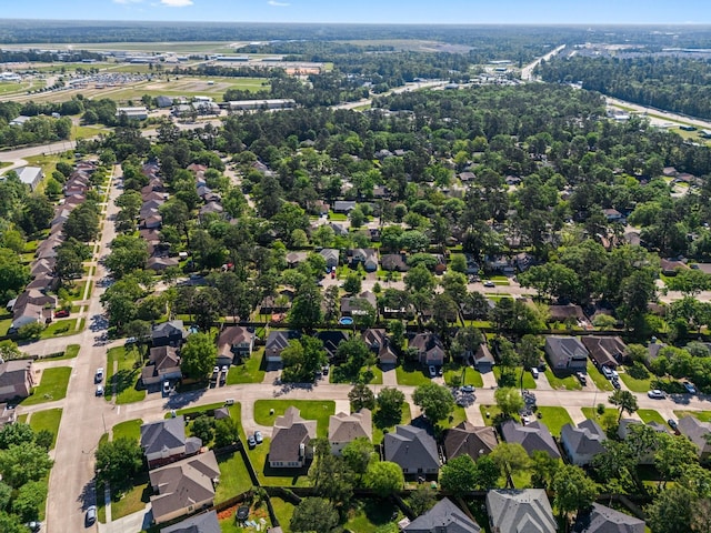 235 Doncaster St, Conroe, TX 77303 - aerial perspective of suburban area
