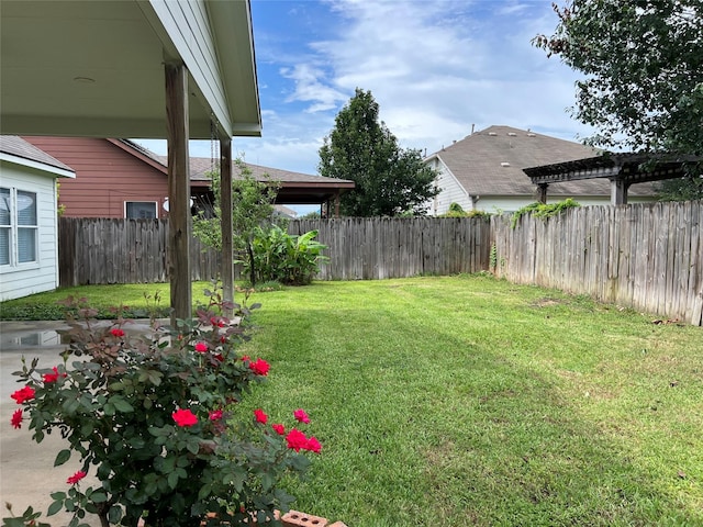 20314 Paso Fino Dr, Humble, TX 77338 - view of yard featuring a pergola