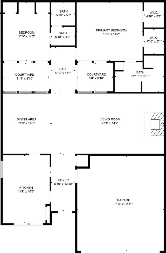 4703 Yoakum Blvd, Houston, TX 77006 - view of room layout