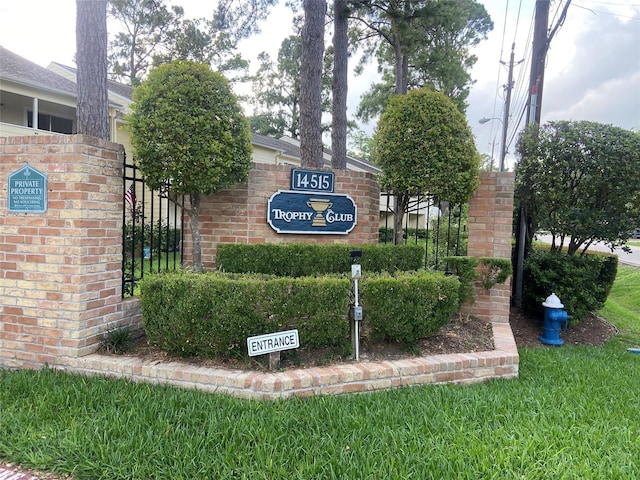 14515 N Wunderlich Dr Unit 315, Houston, TX 77069 - view of community sign