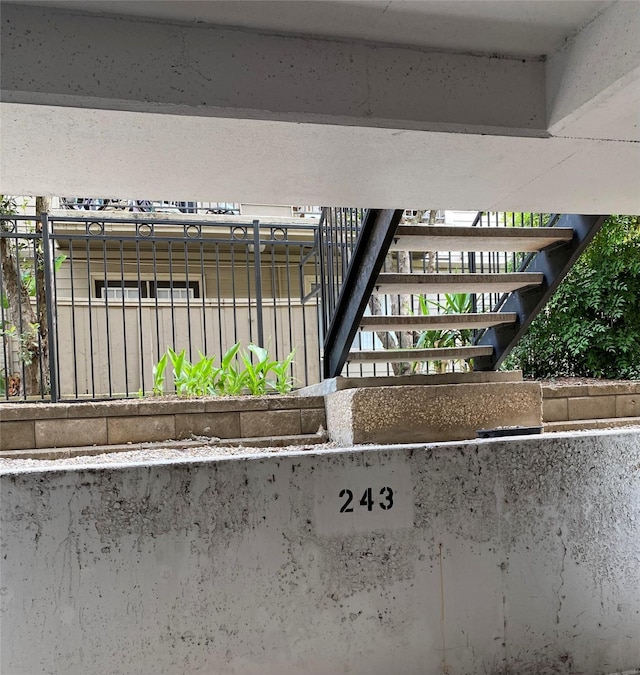 3131 Cummins St Unit 11, Houston, TX 77027 - exterior view of stairway