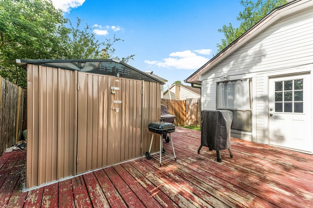 12719 Ashford Brook Dr, Houston, TX 77082 - wooden deck with a fenced backyard and area for grilling