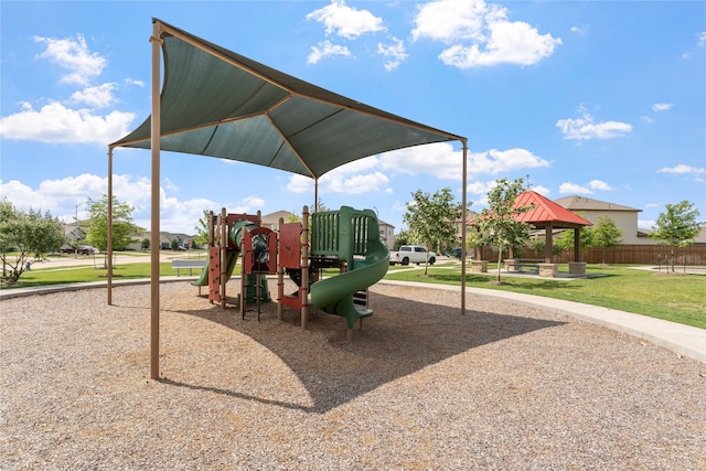 992 Blue Beech Ln, Brookshire, TX 77423 - community play area featuring a gazebo