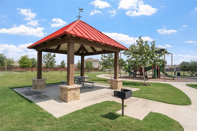 992 Blue Beech Ln, Brookshire, TX 77423 - surrounding community with a gazebo