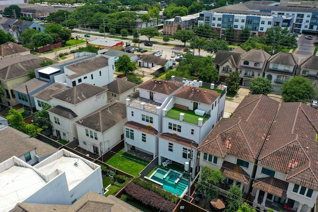 5420 Mcculloch Cir, Houston, TX 77056 - aerial perspective of suburban area