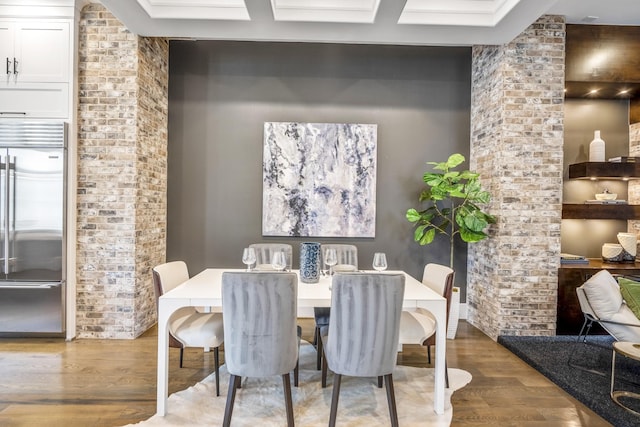5420 Mcculloch Cir, Houston, TX 77056 - dining room featuring wood finished floors