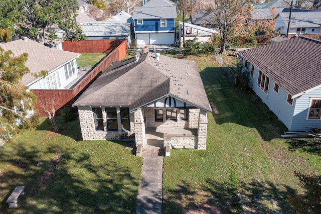 1118 Tulane St, Houston, TX 77008 - aerial view of residential area