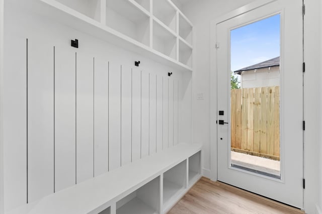 503 Nimrod St, Houston, TX 77020 - mudroom with light wood-type flooring