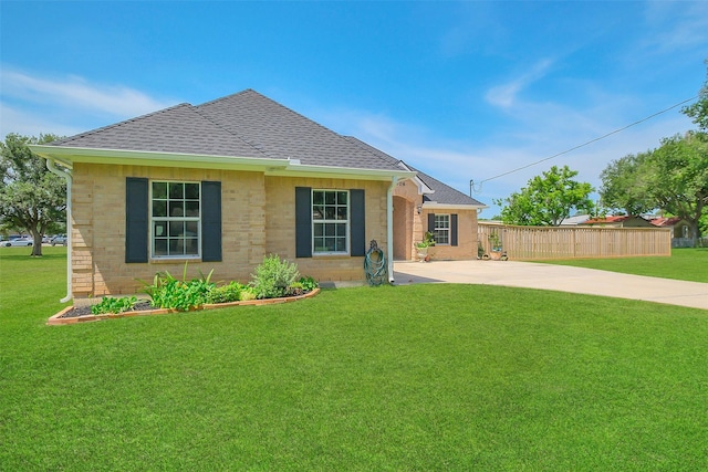 9206 Gene St, Needville, TX 77461 - rear view of property with roof with shingles and driveway