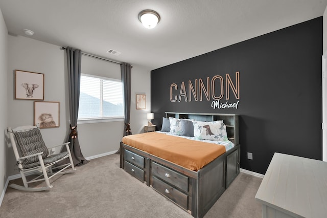 17413 Turtleweed Ln, Conroe, TX 77385 - carpeted bedroom with baseboards