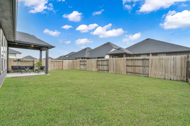 17413 Turtleweed Ln, Conroe, TX 77385 - view of yard featuring a patio