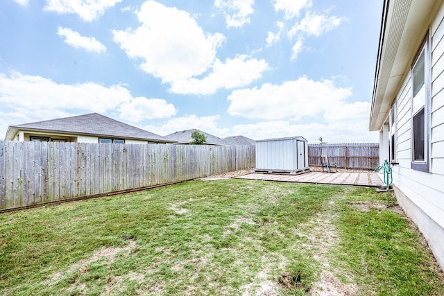 128 Barton Creek Dr, Huntsville, TX 77340 - view of yard with a wooden deck