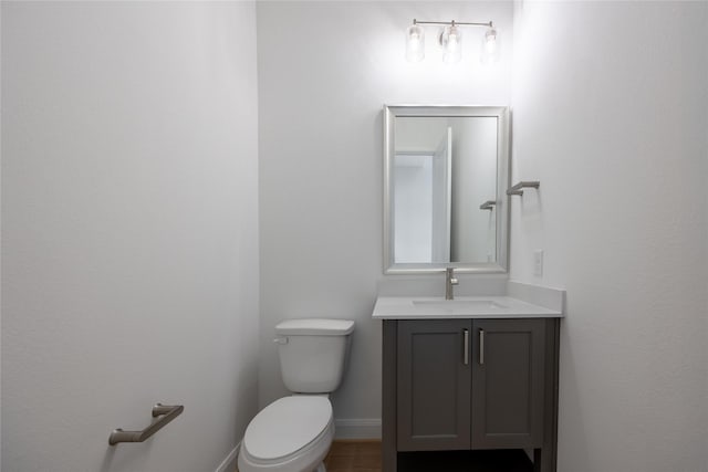 825 Coronado Terrace Ln, Katy, TX 77493 - bathroom with vanity and toilet