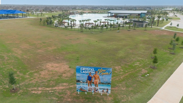 825 Coronado Terrace Ln, Katy, TX 77493 - drone / aerial view of a large body of water