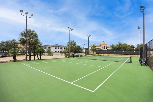 2319 Wyndam Heights Ln, Houston, TX 77077 - view of tennis court featuring community basketball court