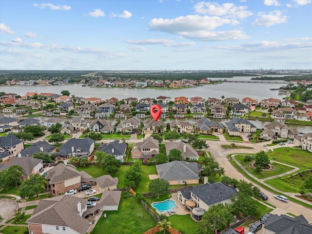 2905 Sea Channel Dr, Seabrook, TX 77586 - view of property location featuring a large body of water and nearby suburban area