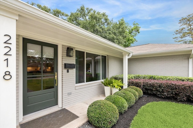 2218 Gardenia Dr, Houston, TX 77018 - entrance to property featuring a porch