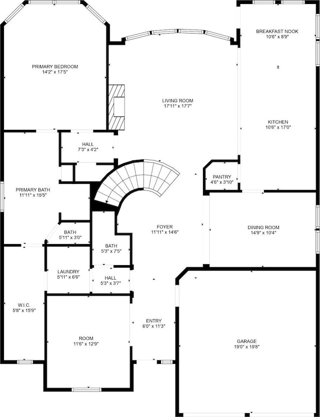 399 Black Walnut Dr, Conroe, TX 77304 - floor plan / room layout