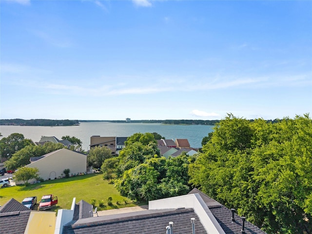121 Capetown Ln, Conroe, TX 77356 - drone / aerial view of a large body of water